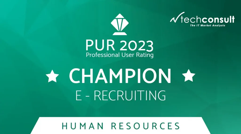 PUR Award 2023 Kategorie E-Recruiting