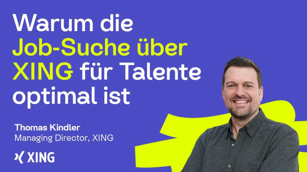 Warum die Job-Suche über XING für Talente optimal ist
